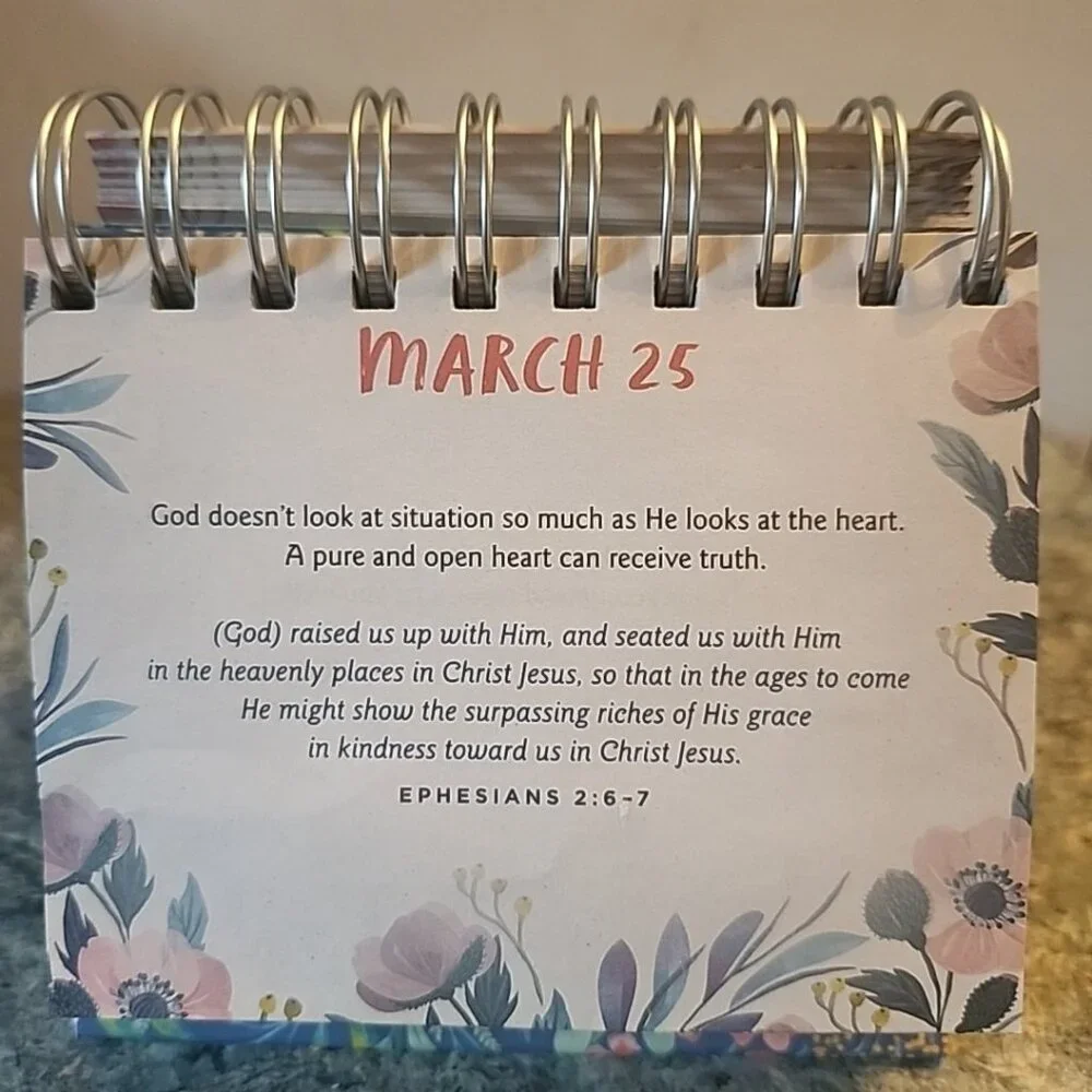 One Minute with God An Inspirational DaySpring Brightener Prayer Bible Calendar